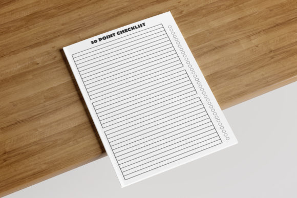 30 Point Checklist: KDP Interior Essentials