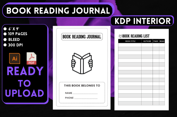 Book Reading Journal: A Practical Tool for KDP Publishers and Avid Readers