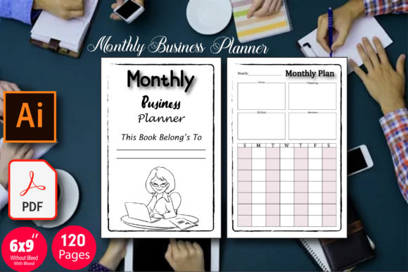 Business Planner KDP: Streamlining Production with Ready-to-Upload Interiors