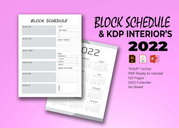 Evaluating the Block Schedule KDP Interior for 2022 Publishing Projects
