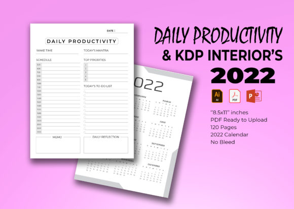 Evaluating the Productivity Planner 2022 KDP Interior for Self-Publishing and Personal Use