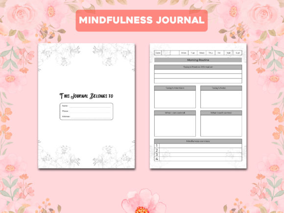 Mindfulness Journal for Men and Women: Evaluating Interior Templates for KDP Success