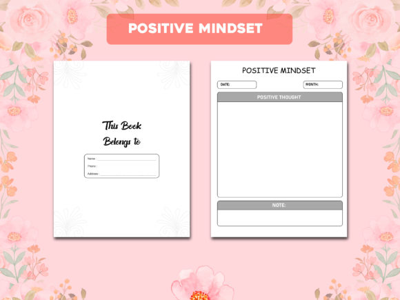 Positive Mindset - KDP Interior: Leveraging High-Quality Templates for Self-Help Publishing Success