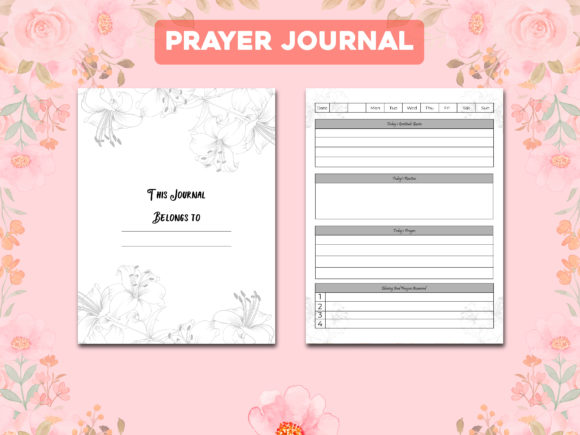 Prayer Journal KDP Interior: Design & Sales