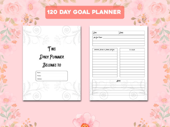 Scaling Your KDP Business with the 120 Day Goal Planner Interior Template