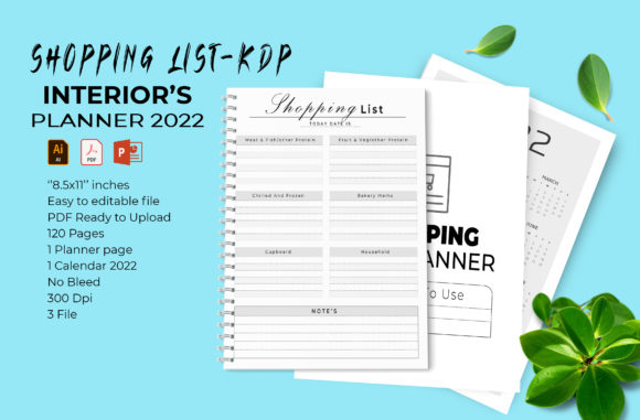 Shopping List - KDP Interior: A Complete Resource for 2022 Low-Content Publishing