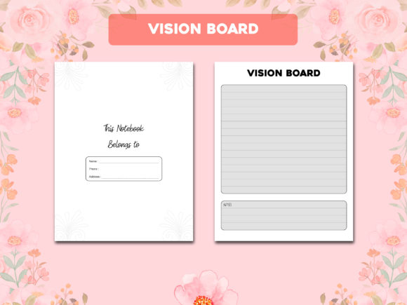 Vision Board - KDP Interior: A Practical Resource for Publishers and Creators