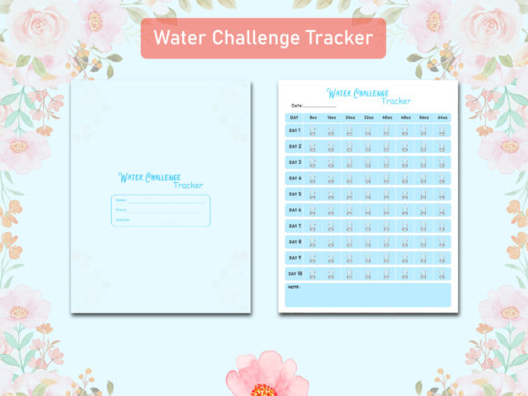 Water Challenge Tracker - KDP Interior: A Strategic Asset for Low-Content Publishers