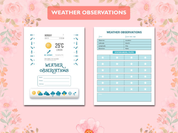 Weather Observations - KDP Interior: A Practical Resource for Low-Content Publishers